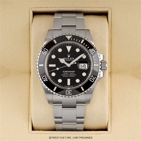 2nd hand rolex submariner price|pre owned rolex submariner date.